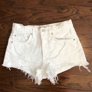 Agolde denim shorts